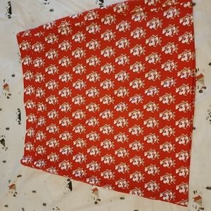 Jcrew floral mini skirt